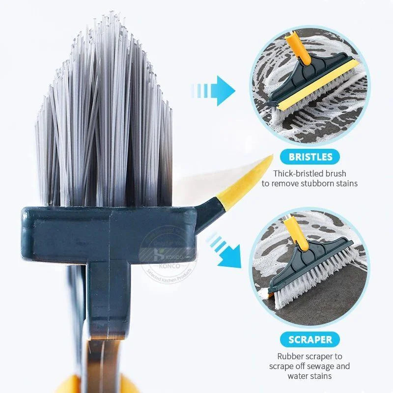 Broom Wiper 2 in 1 Dual Purpose Cleaning Tool