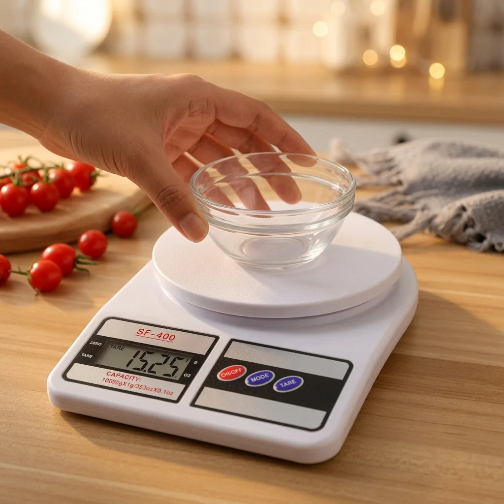 Digital Kitchen Weight Scale | 10 kg Capacity | Measures in g & oz